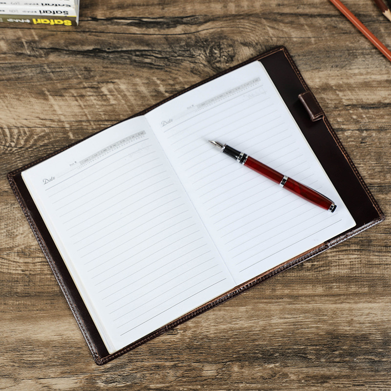 Genuine Leather Handmade A5 La - Office Stationery Supply Business review and price