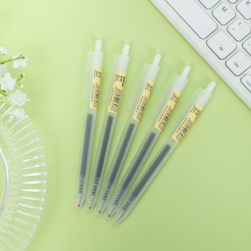 6/10Pcs 0.5mm Retractable Gel  - Office Stationery Supply Business review and price