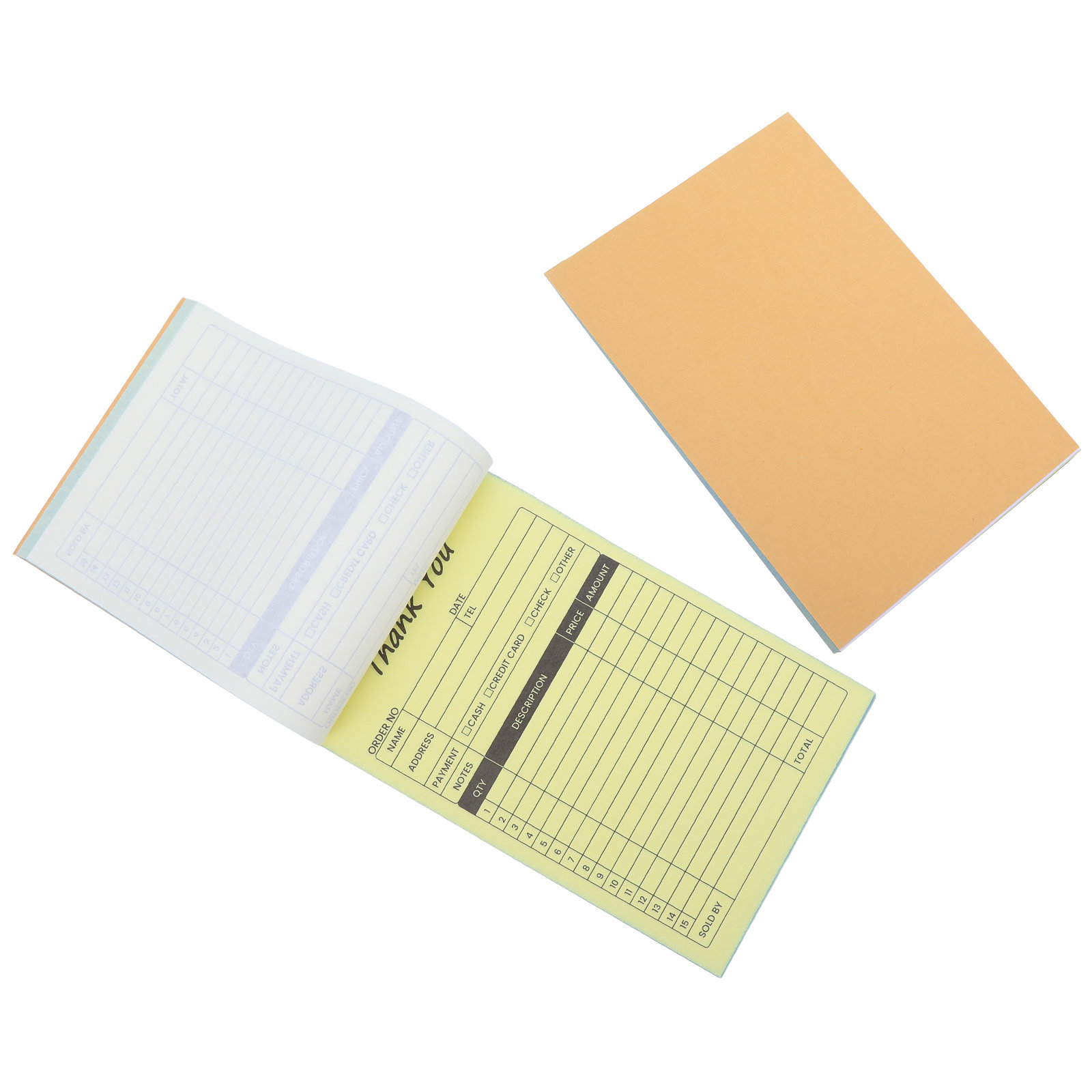 2Pcs Order Invoice Book 2-Part - Carbon Copy Book review and price
