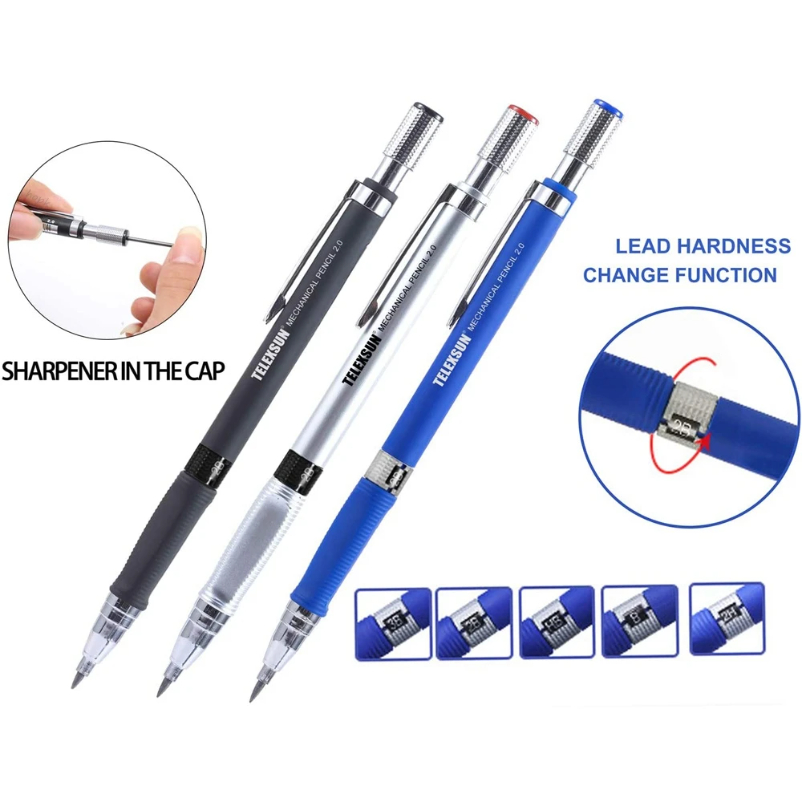 Mechanical Pencils Set 2.0mm w - Staedtler Pencil Lumocolor review and price