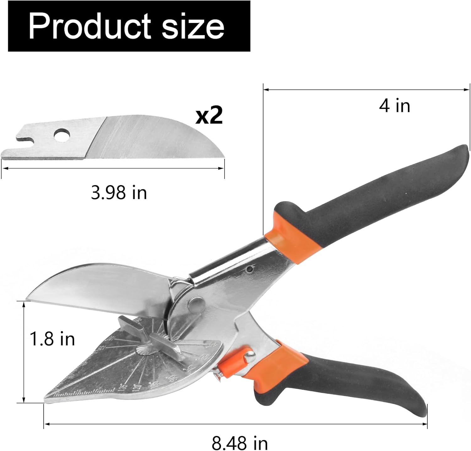 45-135 Degree Adjustable Miter - Scissors Stainless Craft review and price