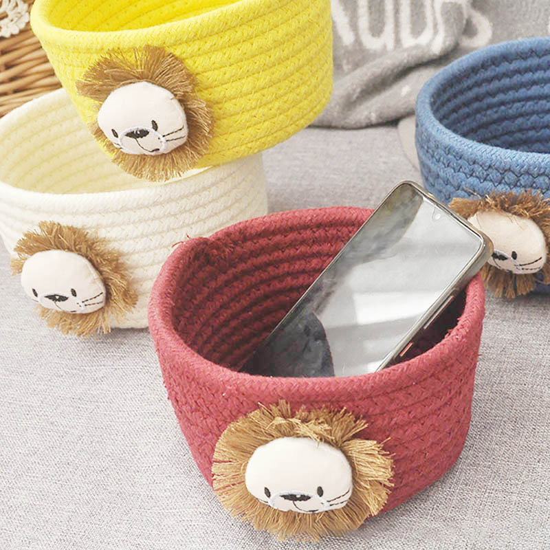 Cartoon Lion Woven Storage Bas - Lion Stationery & Office Supply(Kunshan)Co.Ltd review and price