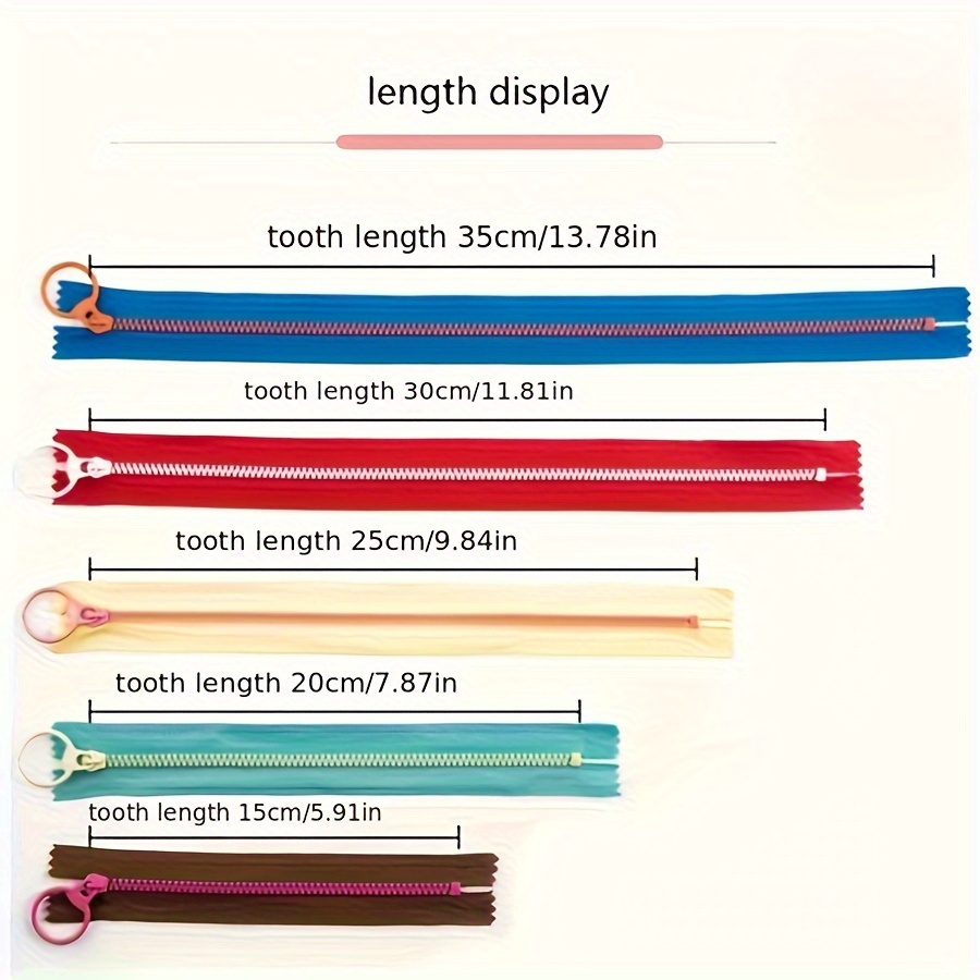 10pcs15cm-30cm mixed resin zip - Portfolio Folder Zip review and price