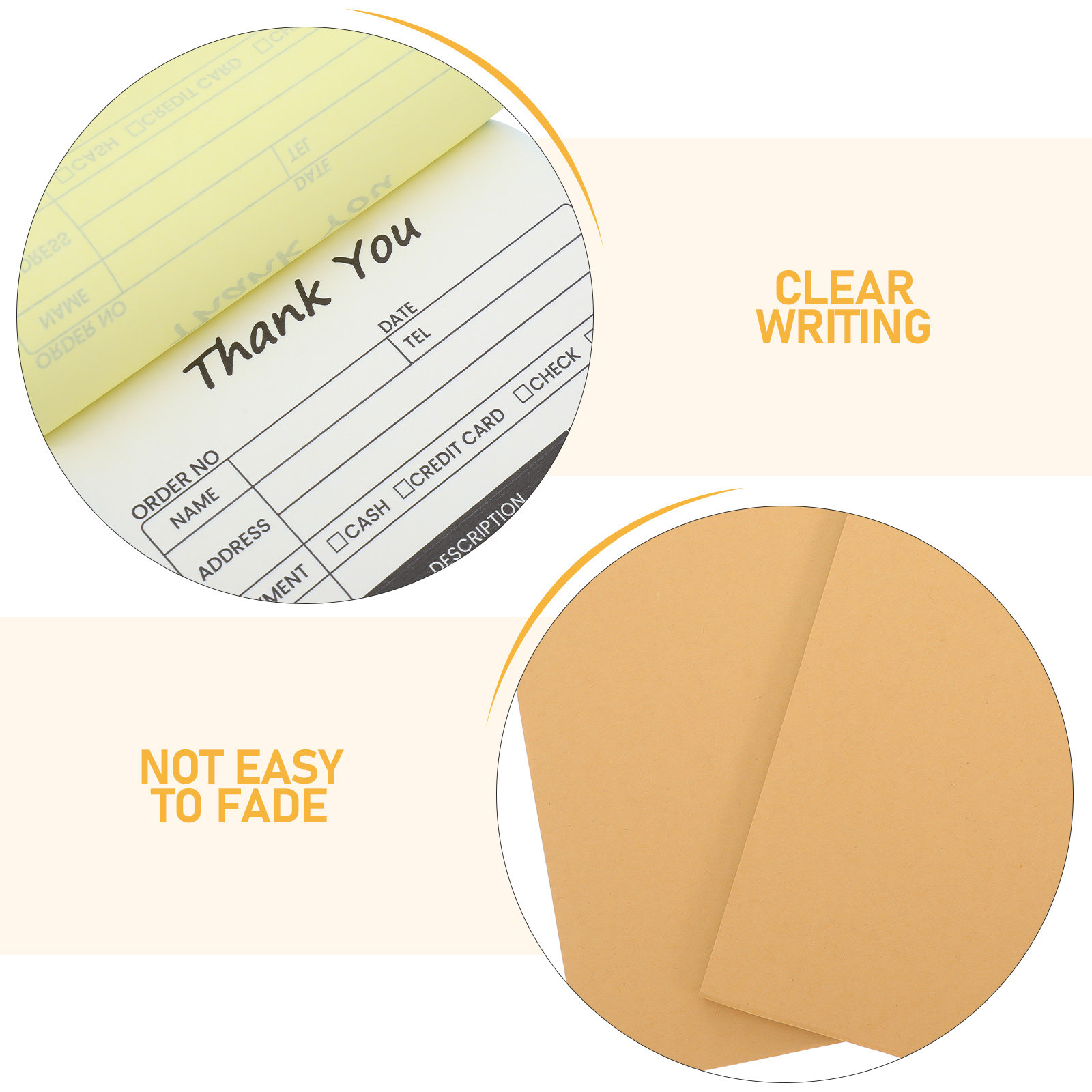 2Pcs 2-Part Receipt Book with  - Carbon Copy Book review and price