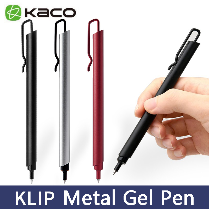 Kaco Metal Gel Pen 0.5MM Black - Office Stationery Supply Business review and price
